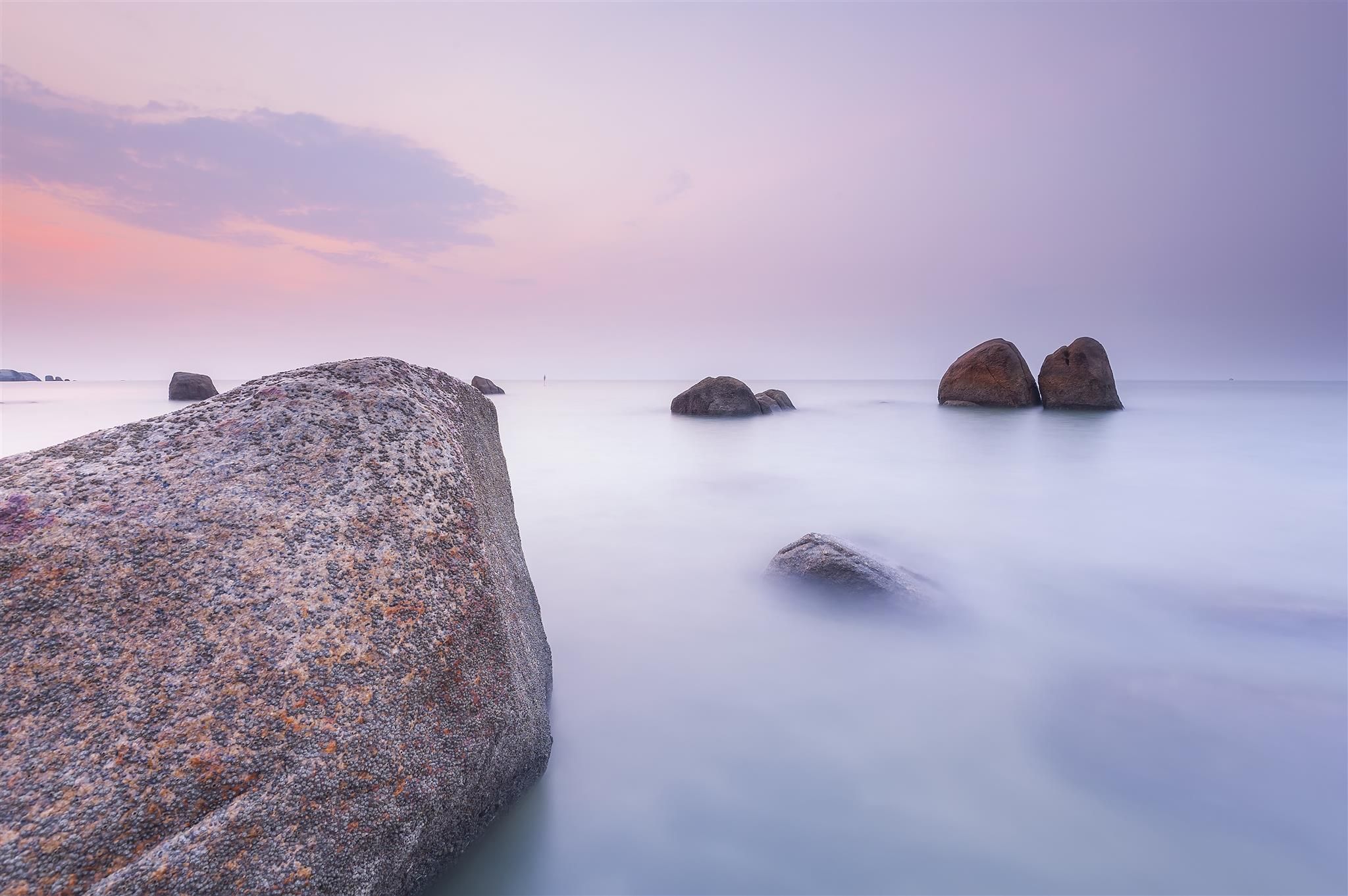 Pemandangan luar