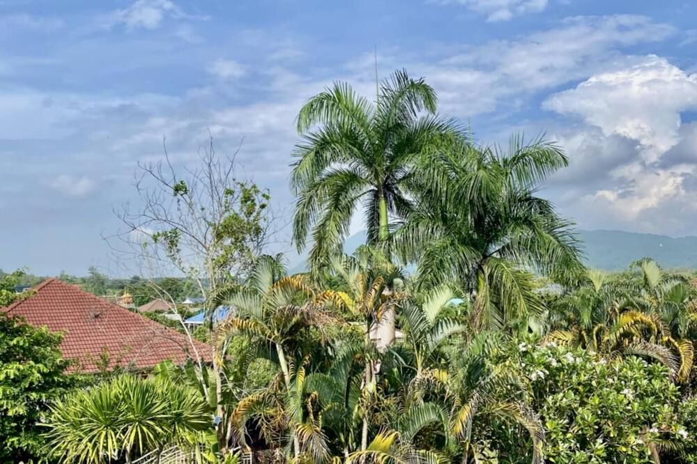 Pemandangan luar