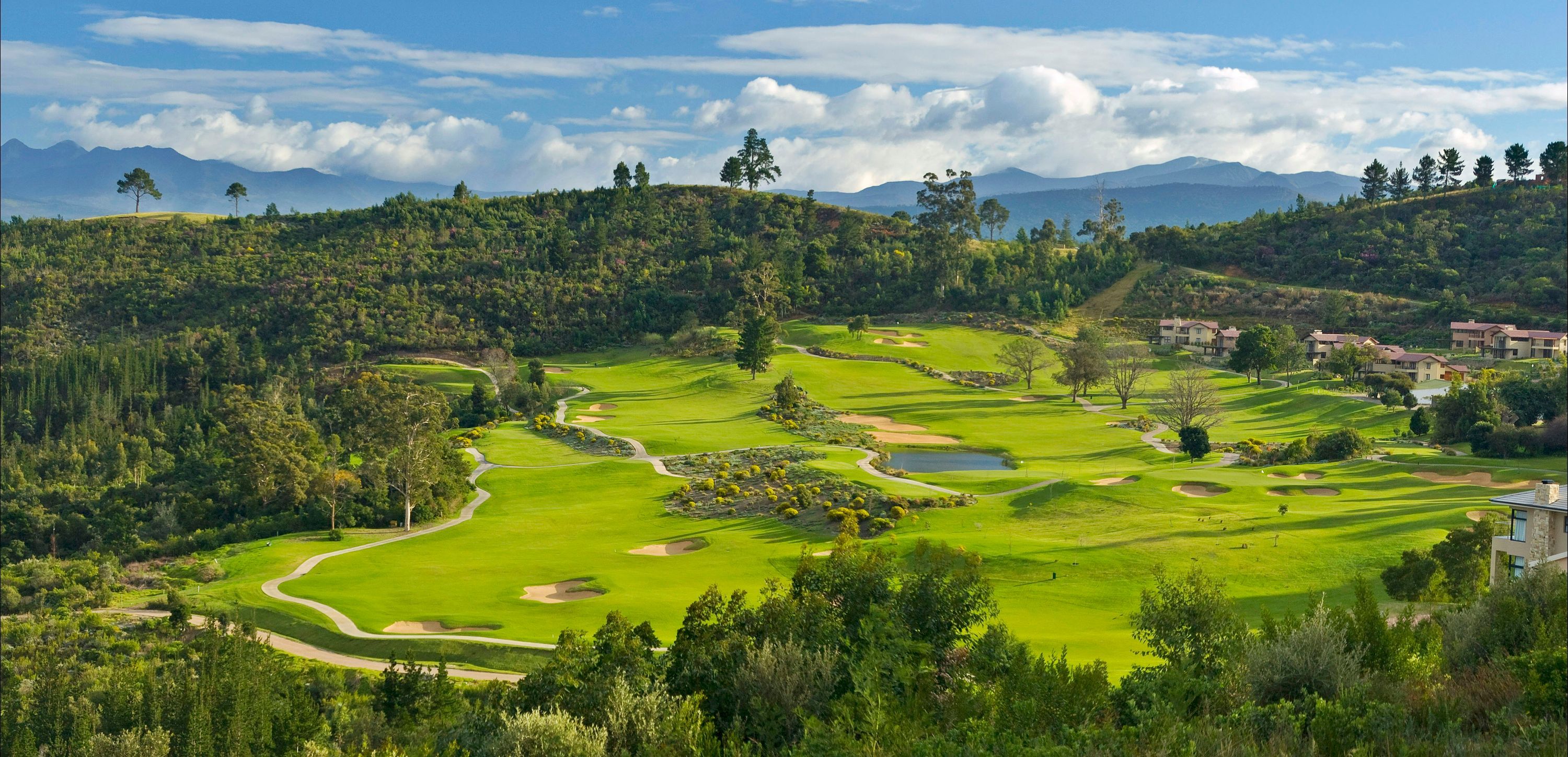 Pemandangan luar