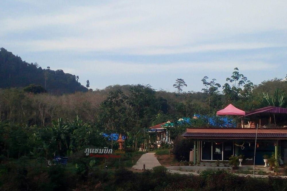 Pemandangan luar