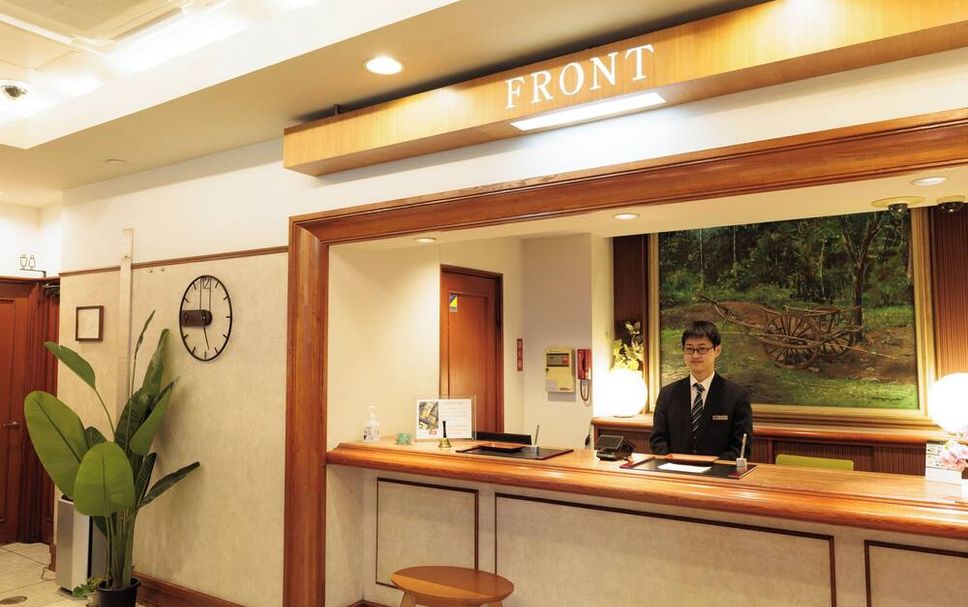 Meja Penyambut Tetamu Gambar