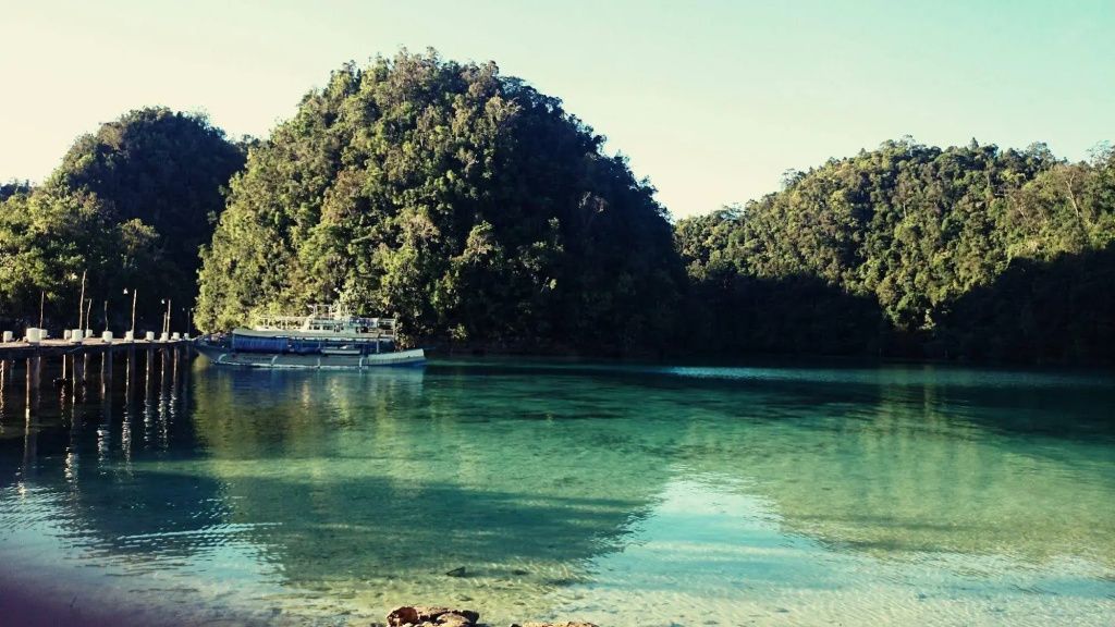 Pemandangan luar