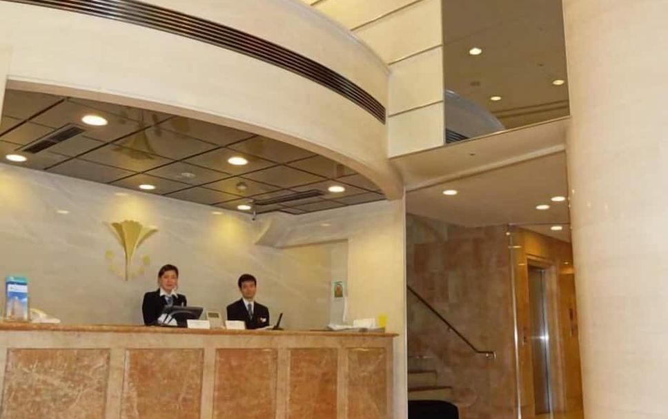 Meja Penyambut Tetamu Gambar