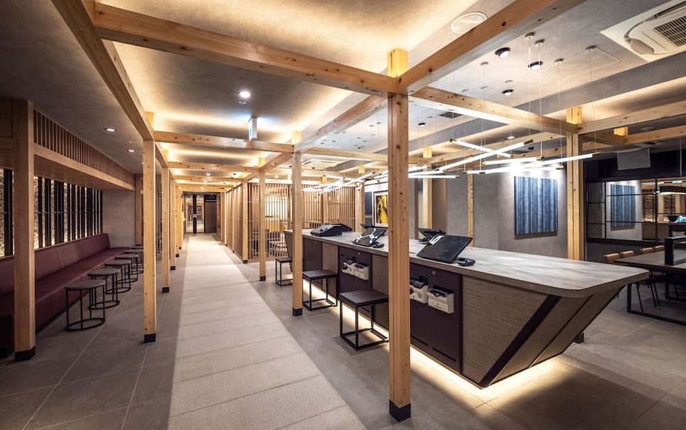 Meja Penyambut Tetamu Gambar