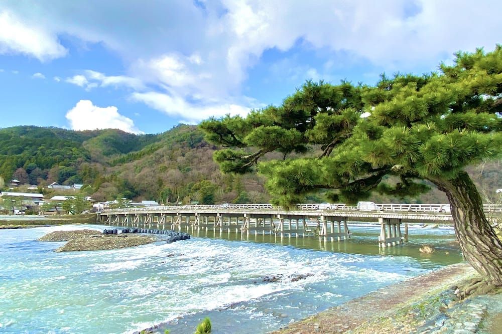 Pemandangan luar