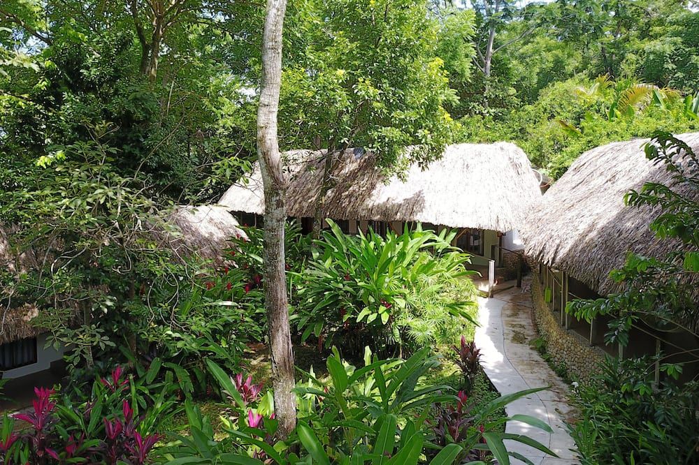 Pemandangan luar