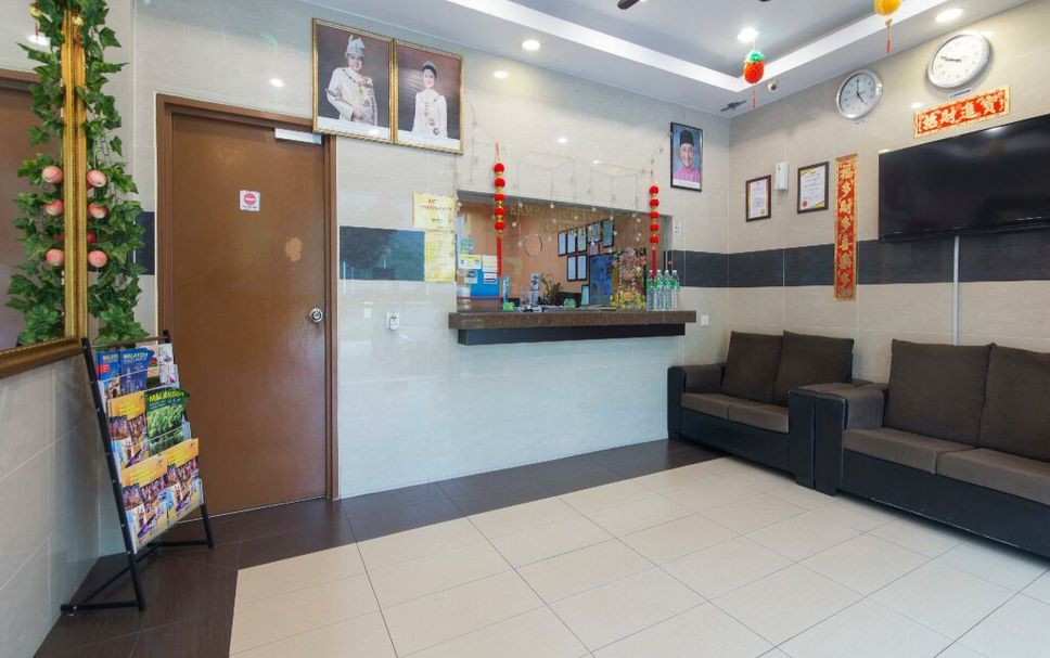 Meja Penyambut Tetamu Gambar