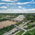Pemandangan luar