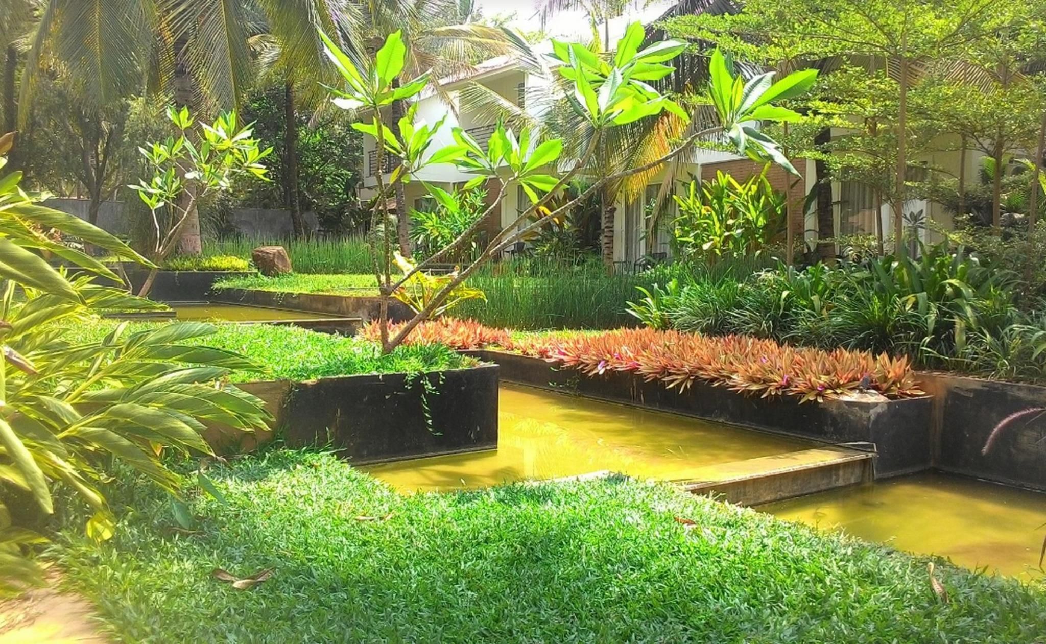 Pemandangan luar