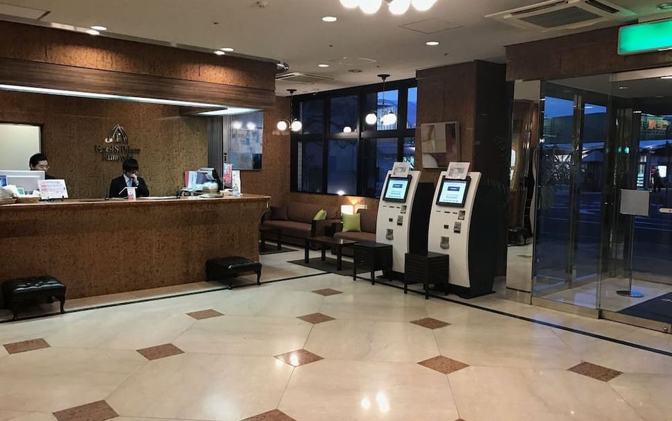 Meja Penyambut Tetamu Gambar