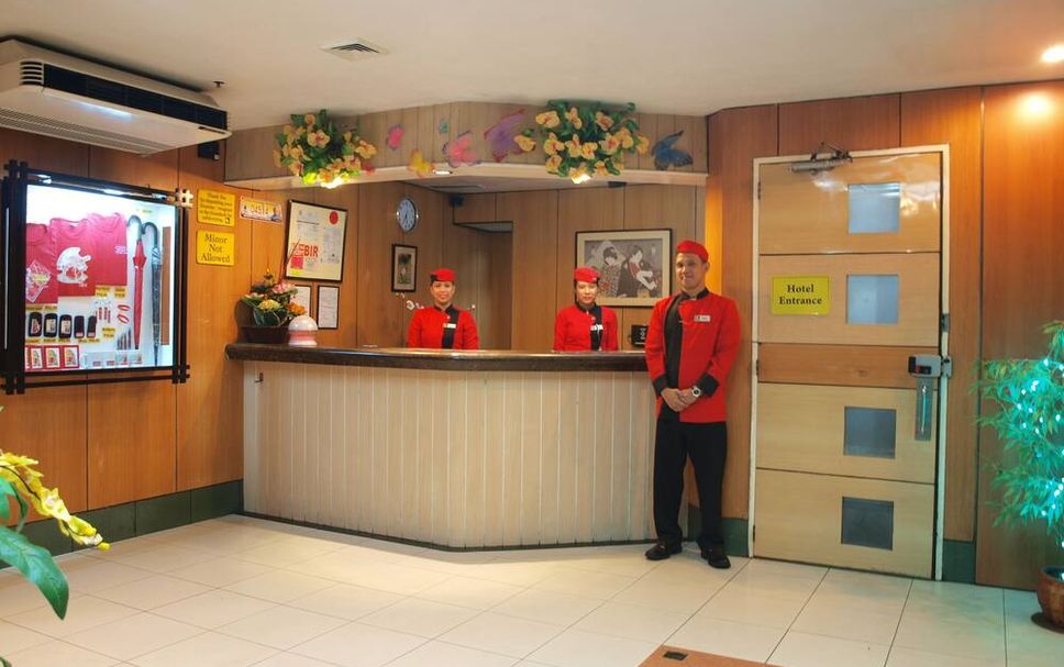 Meja Penyambut Tetamu Gambar