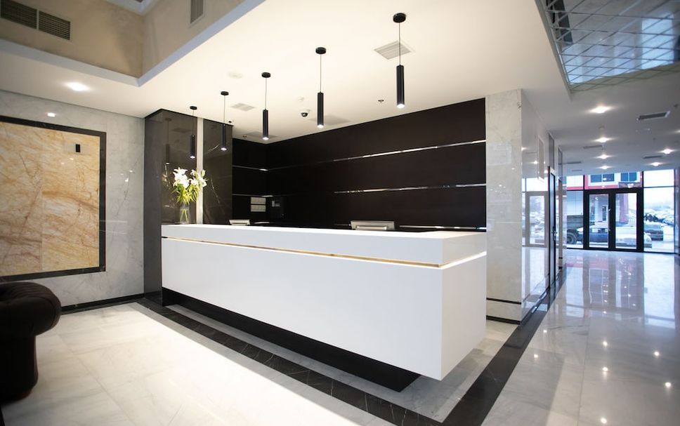 Meja Penyambut Tetamu Gambar