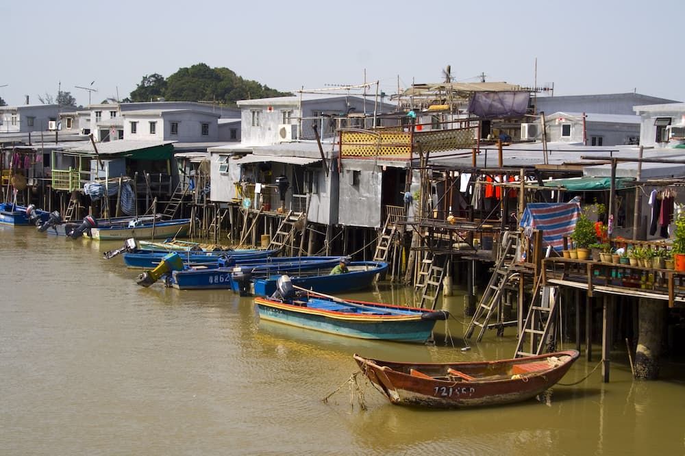 Pemandangan luar