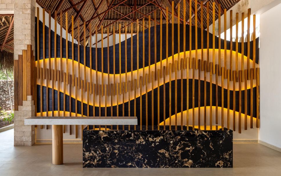 Meja Penyambut Tetamu Gambar