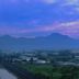 Pemandangan luar