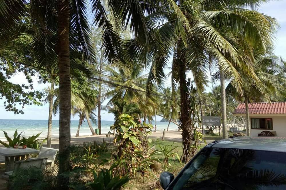 Pemandangan luar