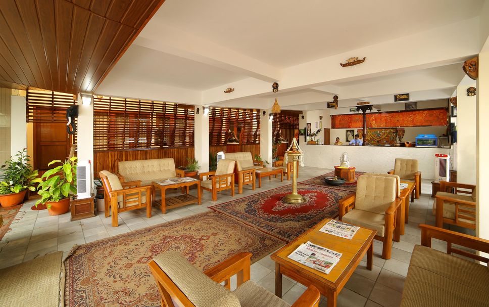 Meja Penyambut Tetamu Gambar