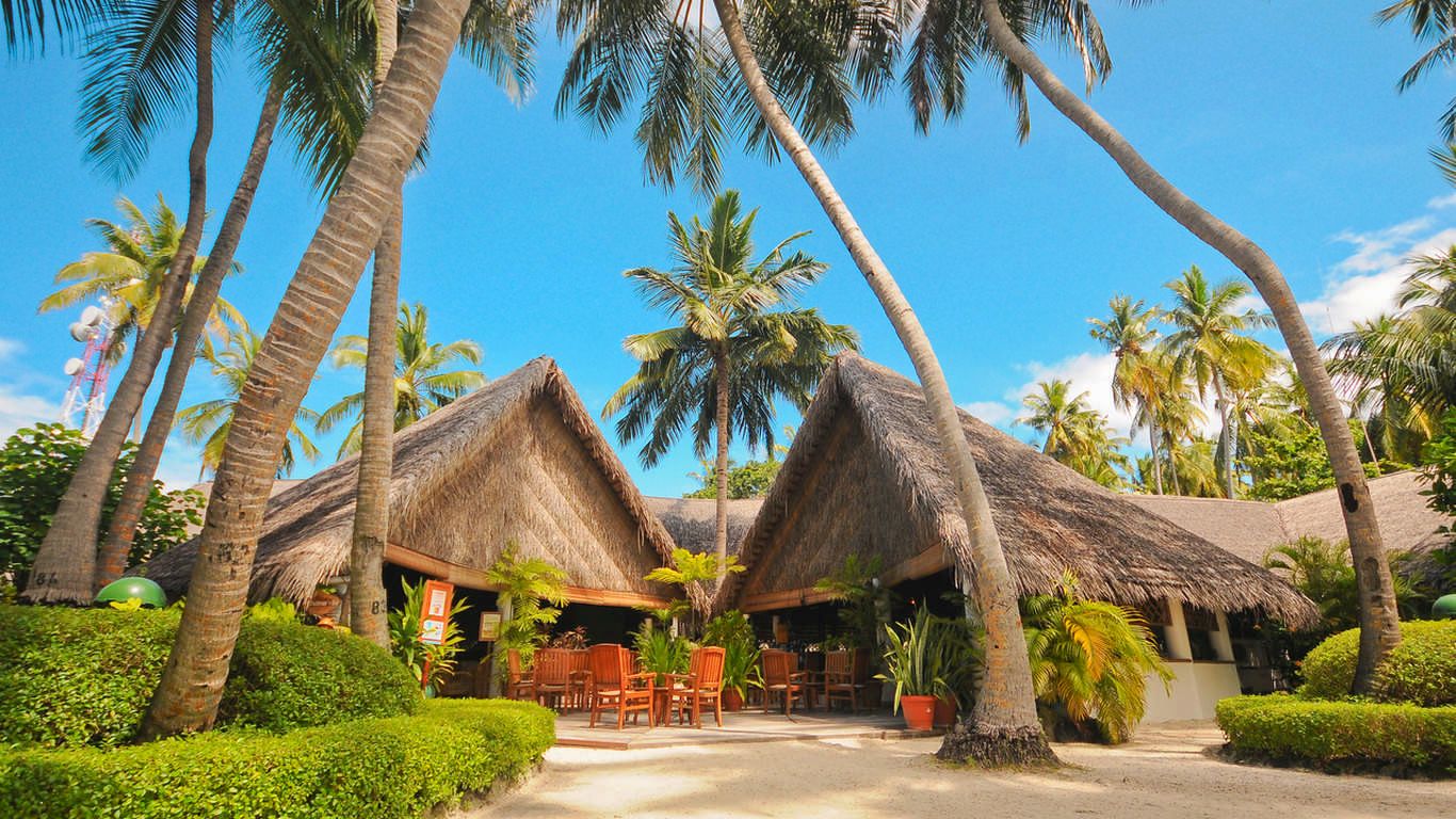 Pemandangan luar