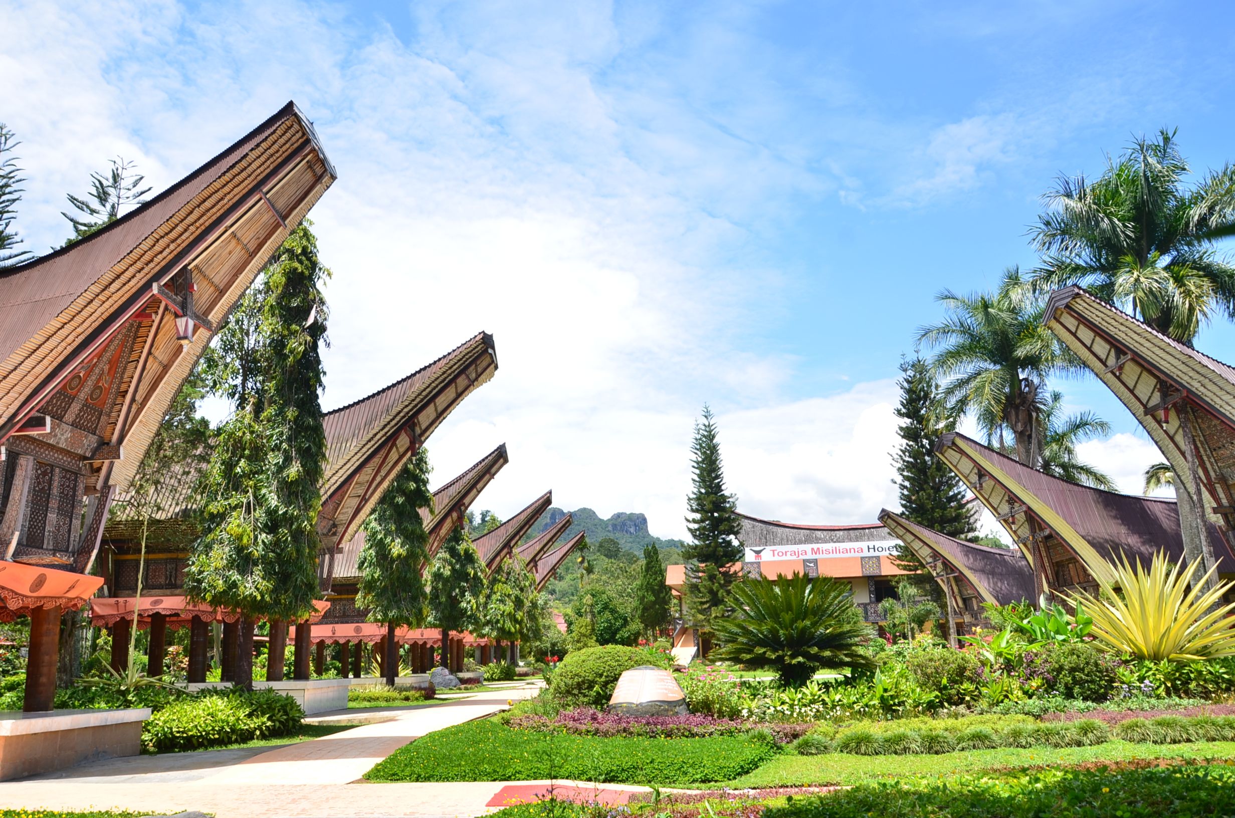 Pemandangan luar