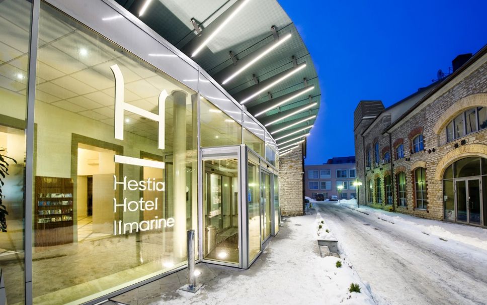 Pintu Masuk Hotel Gambar