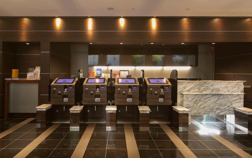 Meja Penyambut Tetamu Gambar