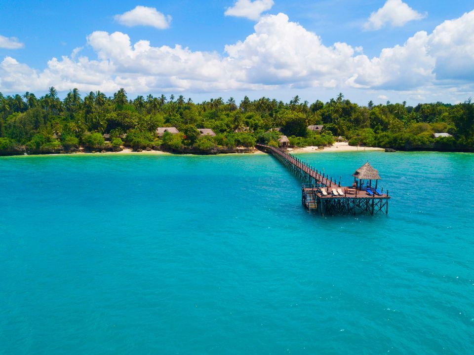 Pemandangan luar