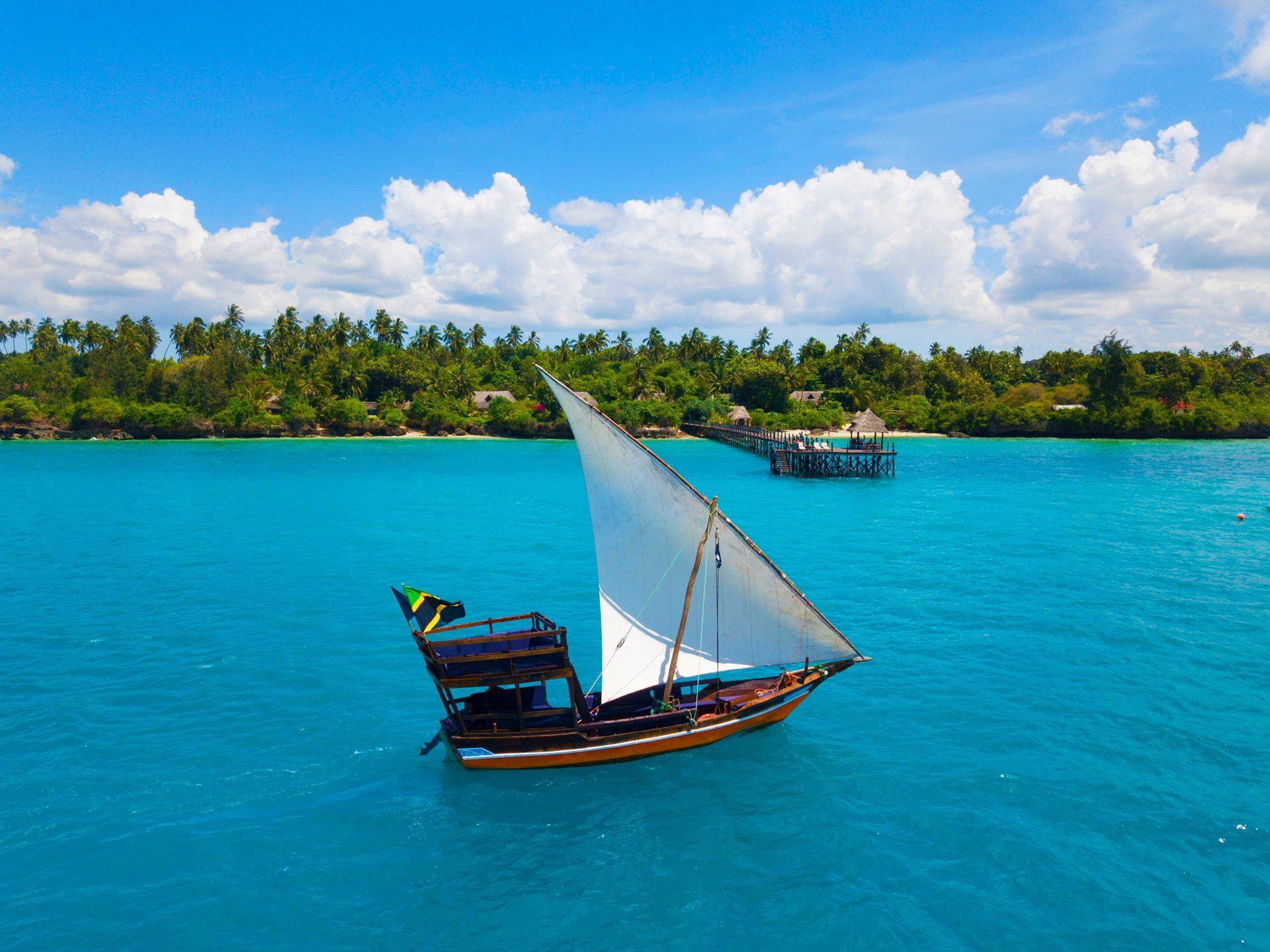 Pemandangan luar