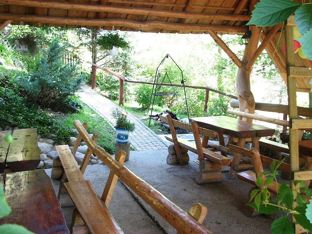 Pemandangan luar