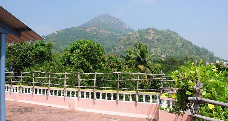 Pemandangan luar
